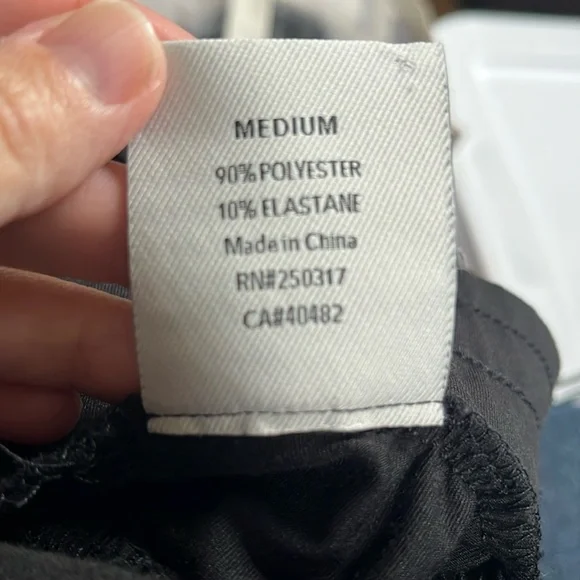 Varley Black Track Joggers with Drawstring - Picture 5 of 10